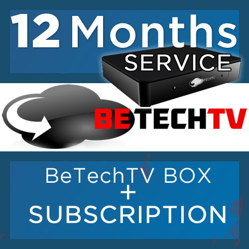 BeTechTV Box + 12 Months Service